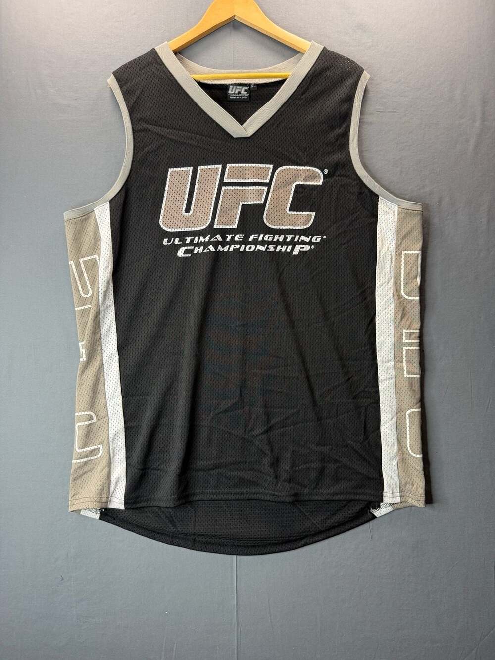 Y2K UFC Ultimate Fighting Championship As Real As It Get Jersey Men XL Heavy